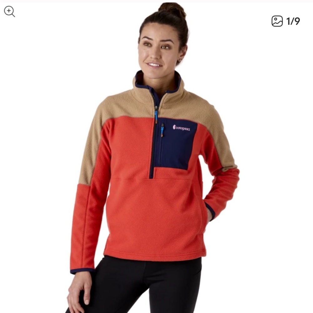 Cotopaxi Women’s Abrazo half zip Sweater